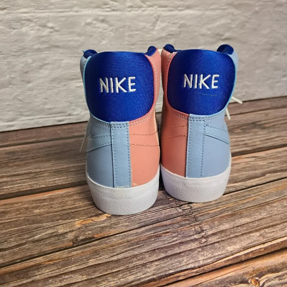 Nike Blazer Mid '77 SE Dance sneaker in Cobalt Bliss/red stardust/optic yellow